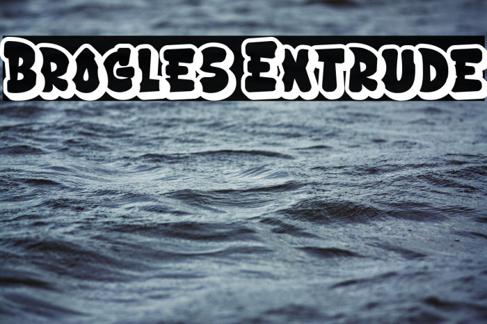Brogles Extrude Example 1