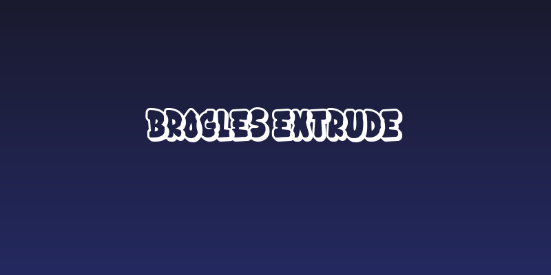 Brogles Extrude Social Header