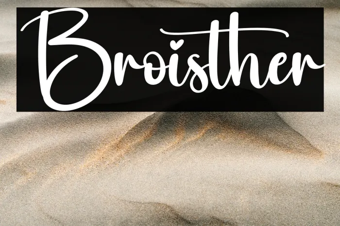 Broisther Example 1