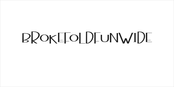 BrokefoldFunWide Logo