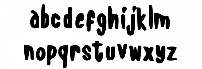 Broken Brakes 字体 小写