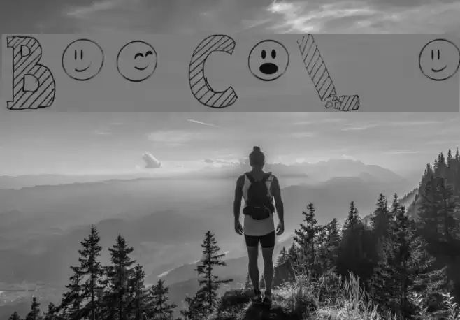 Broken Chalk Font examples