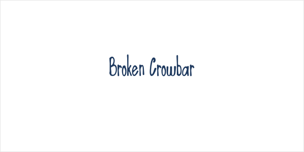 Broken Crowbar Logo