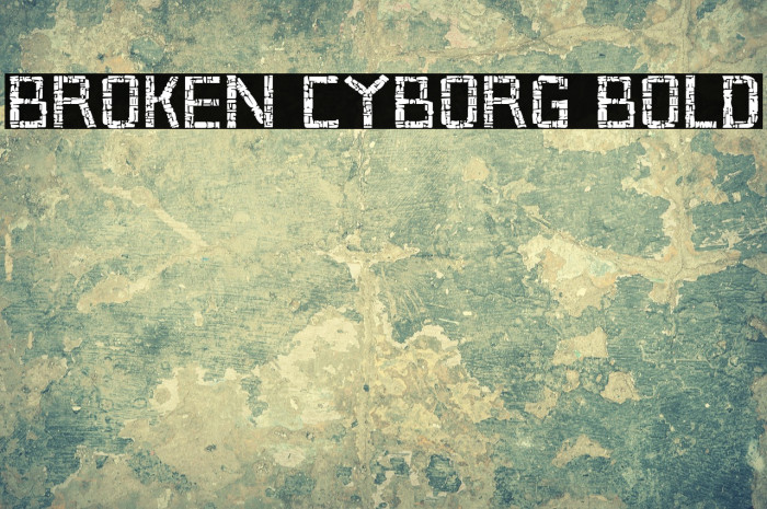 Broken Cyborg Bold Example 3
