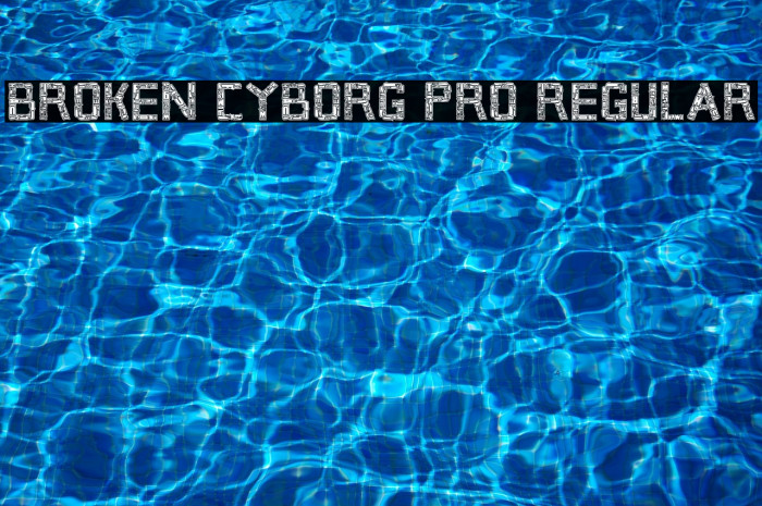 Broken Cyborg Pro Regular Example 3