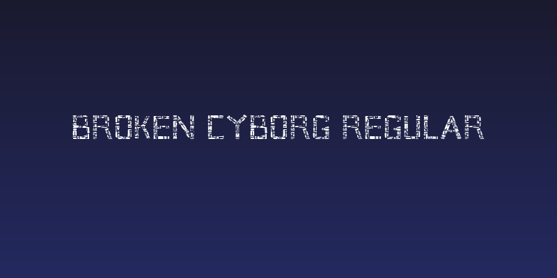 Broken Cyborg Regular Social Header
