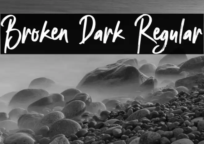 Broken Dark Regular  examples