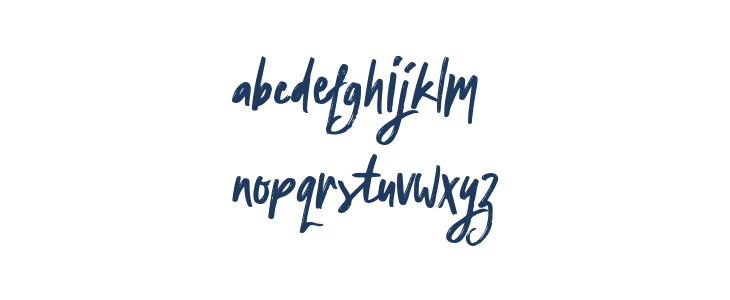 Broken Dark Regular Lowercase