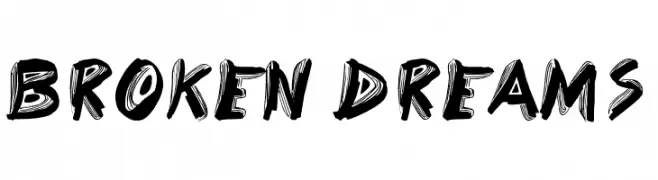 Broken Dreams  Descarca Fonturi Gratis