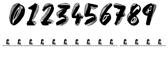 Broken Dreams Font OTHER CHARS