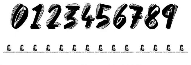 Broken Dreams Font OTHER CHARS