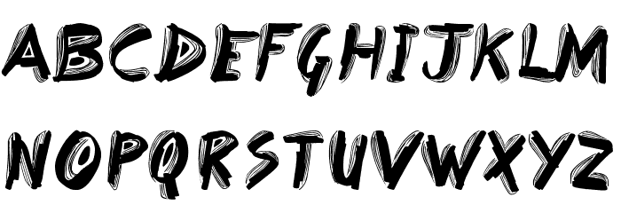 Broken Dreams Font LOWERCASE