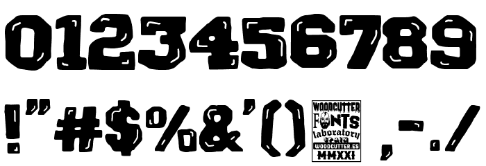 Broken Empire Font OTHER CHARS