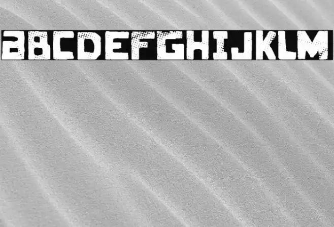 Broken Family Font examples