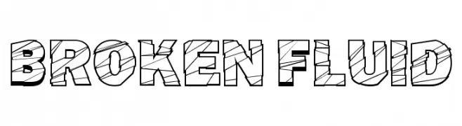 Broken Fluid  Free Fonts Download