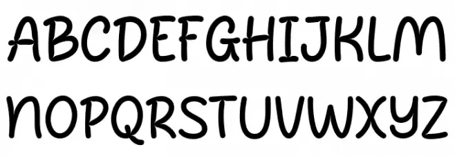 Broken Geek Schriftart Groß