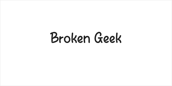 Broken Geek Logo