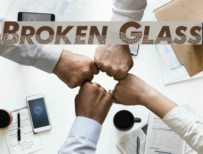Broken Glass Example 1
