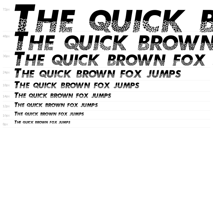 Broken Glass Waterfall