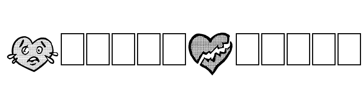 Broken Hearts  Скачать бесплатные шрифты