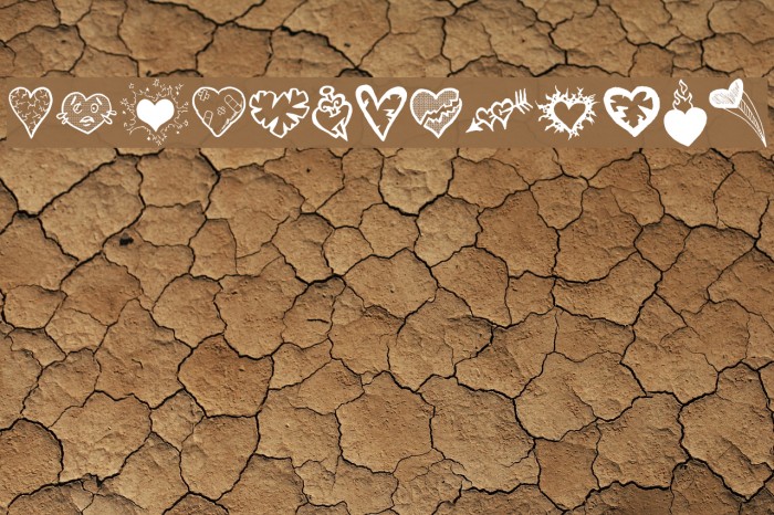 Broken Hearts Font examples