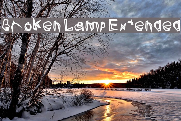 Broken Lamp Extended Example 3