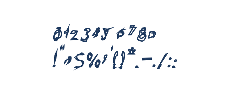 Broken Lamp Oblique Other Characters