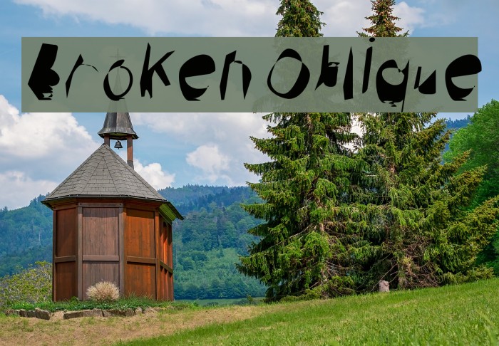 Broken Oblique Example 3