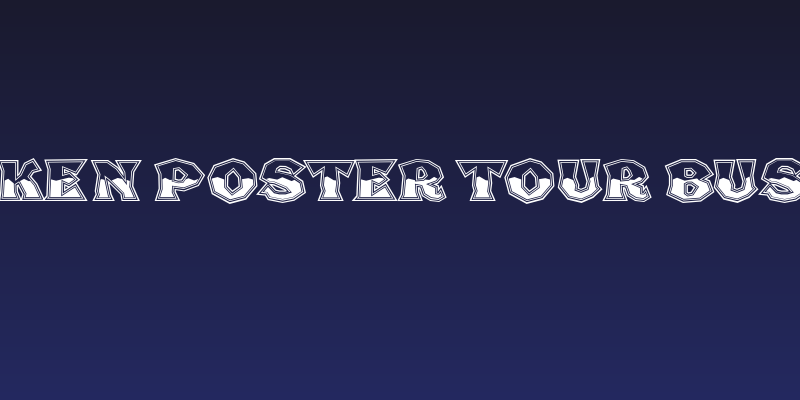 Broken Poster Tour Busted Social Header