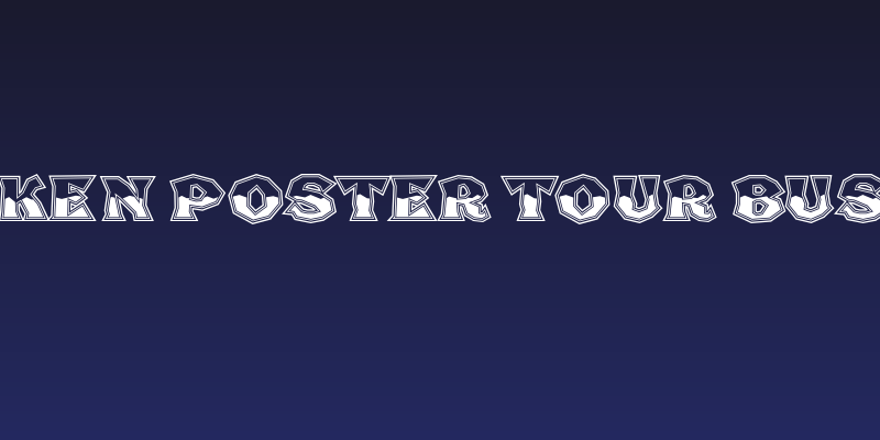 Broken Poster Tour Busted Social Header