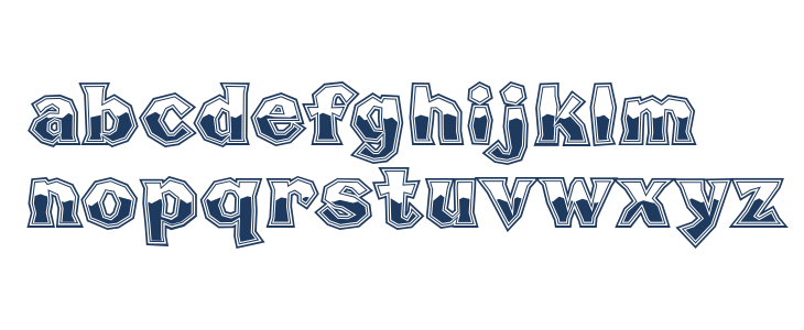 Broken Poster Tour Busted Lowercase