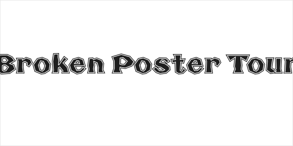 Broken Poster Tour Logo