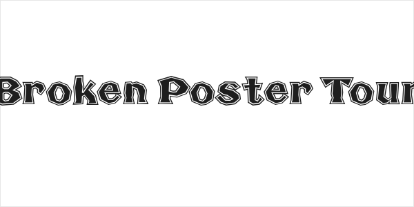 Broken Poster Tour Logo