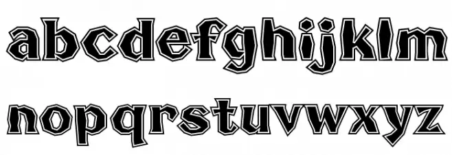 Broken Poster Tour Caratteri MINUSCOLO