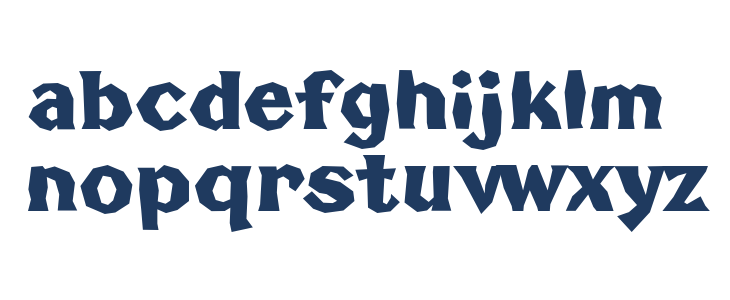 Broken Poster Lowercase