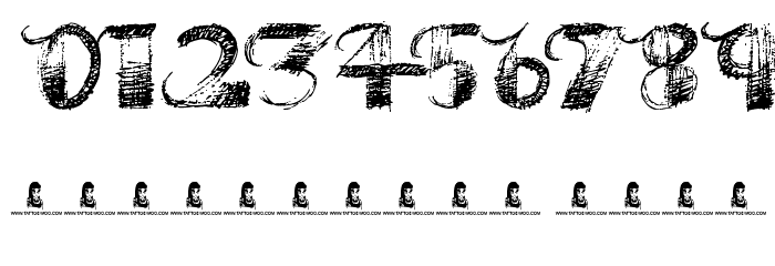 Broken Promise Font OTHER CHARS