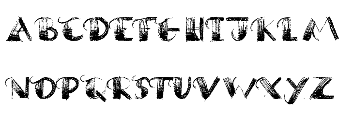 Broken Promise Font LOWERCASE