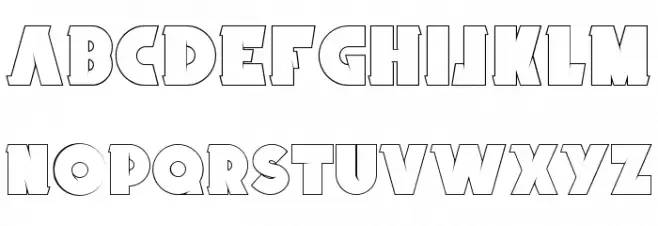 Broken Records 33 Font UPPERCASE
