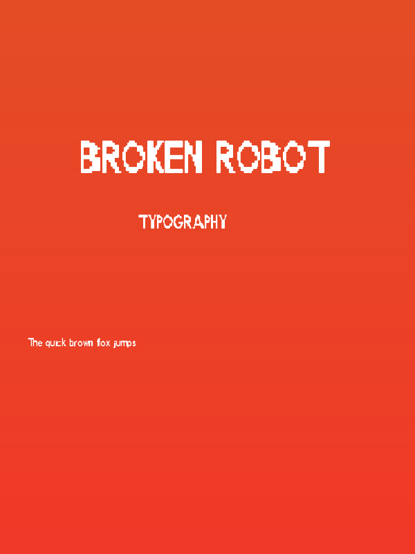 Broken Robot Poster