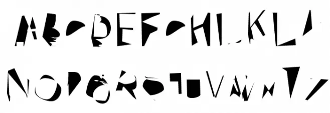 Broken Scanner Extended 字体 大写