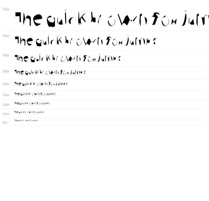 Broken Scanner Waterfall