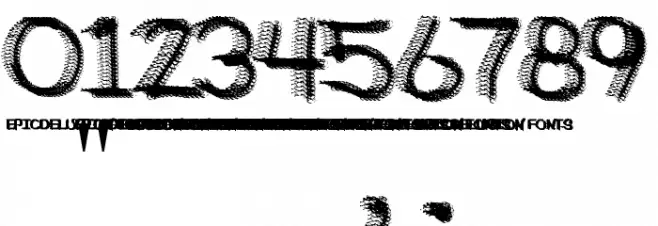 Broken Soul Font OTHER CHARS