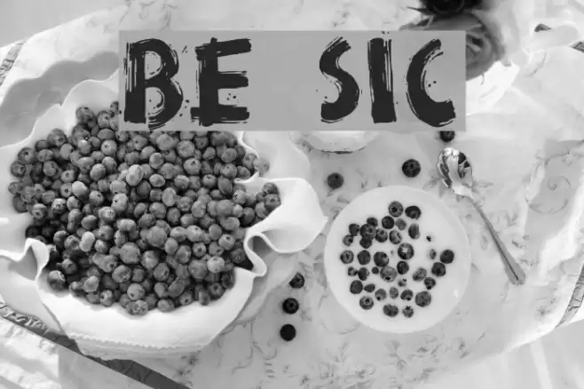 Broken Stick Font examples