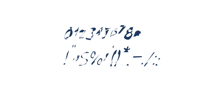 Broken SuperOblique Other Characters