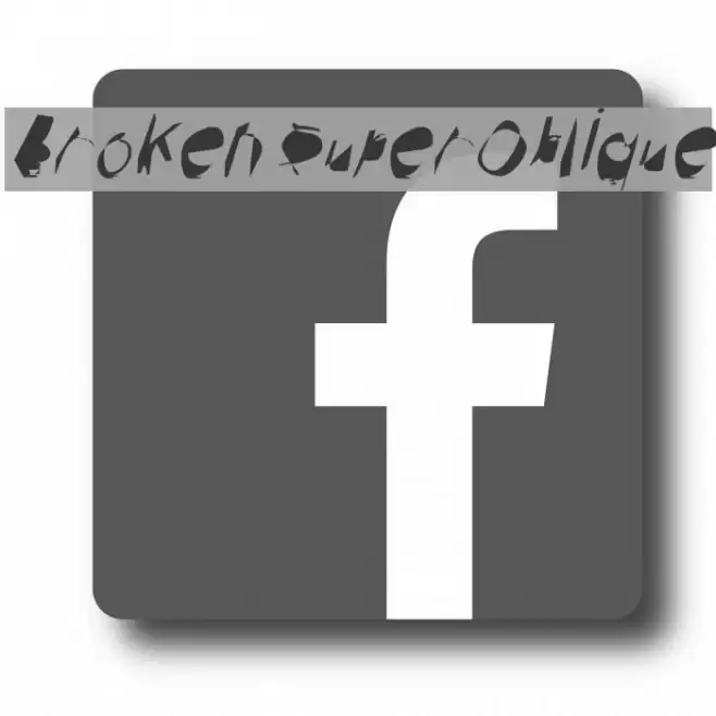 Broken SuperOblique Font examples