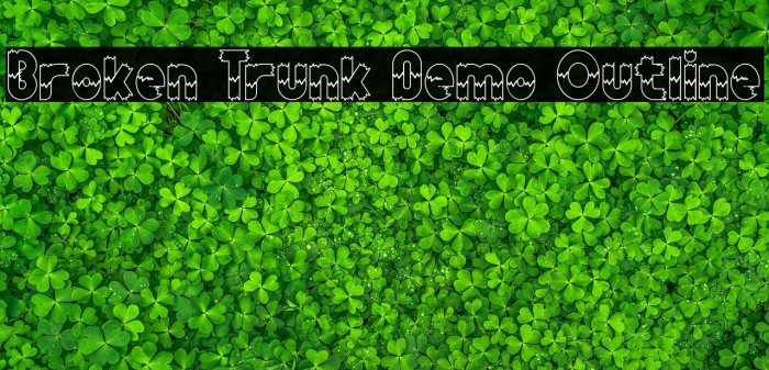 Broken Trunk Demo Outline Example 3