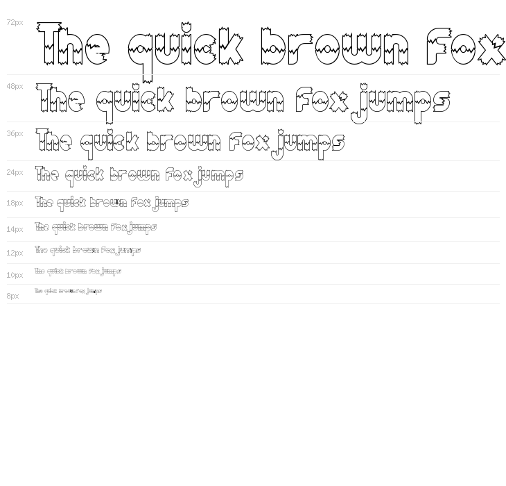Broken Trunk Demo Outline Waterfall