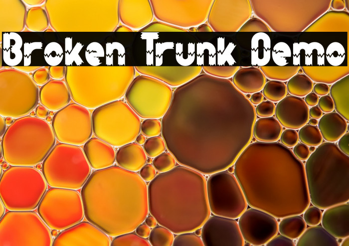 Broken Trunk Demo Example 2
