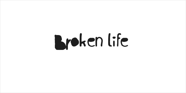 Broken life Logo