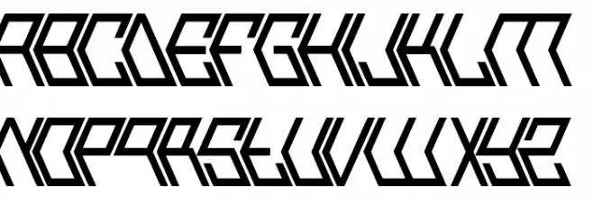 Broken n Weak Font Fonte MAIÚSCULAS